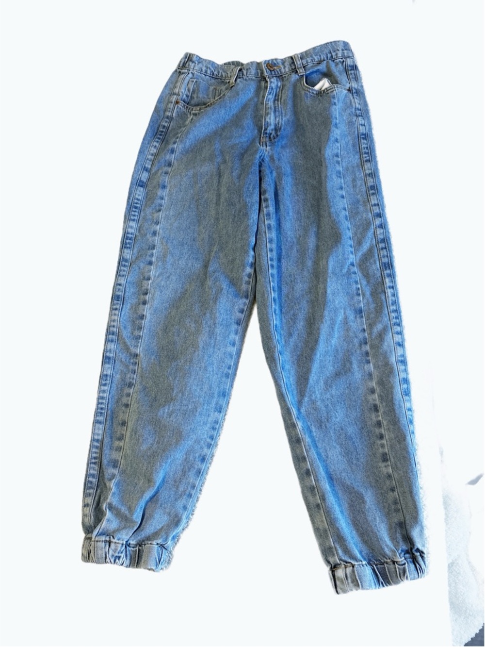 Forever 21 Denim Joggers Baggy Fit